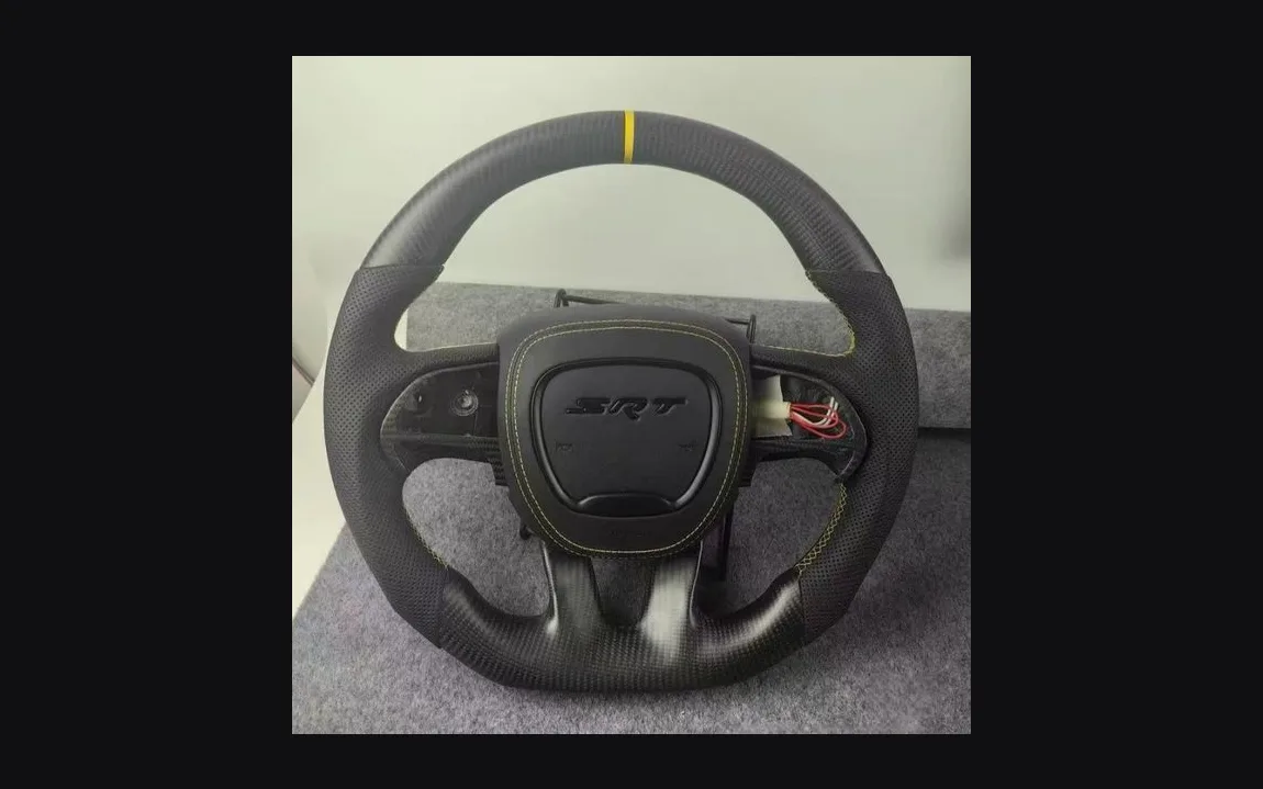 Dodge Charger Matte Carbon Fiber Wheel